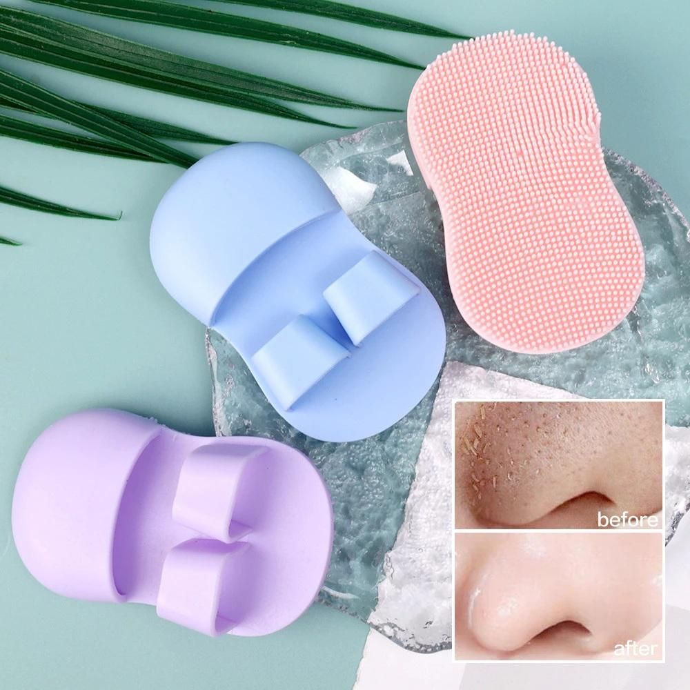 Soft Silicone Facial Cleansing Brush (Pack of 2)